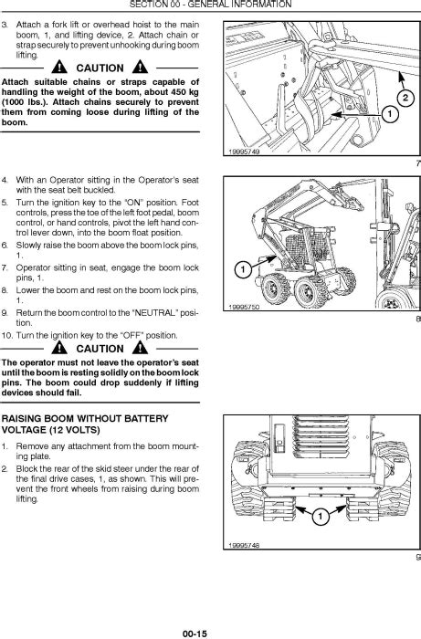 New Holland LS180, LS190 Skid Steer Loader Service 